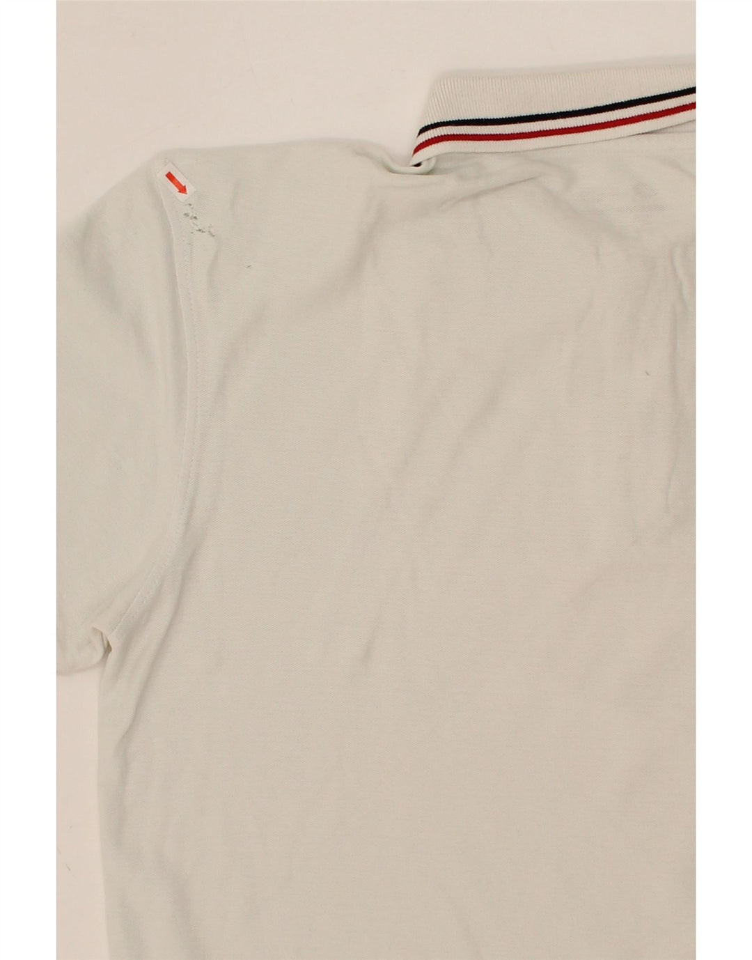 LOTTO Mens Polo Shirt Large White Cotton Vintage Lotto and Second-Hand Lotto from Messina Hembry 
