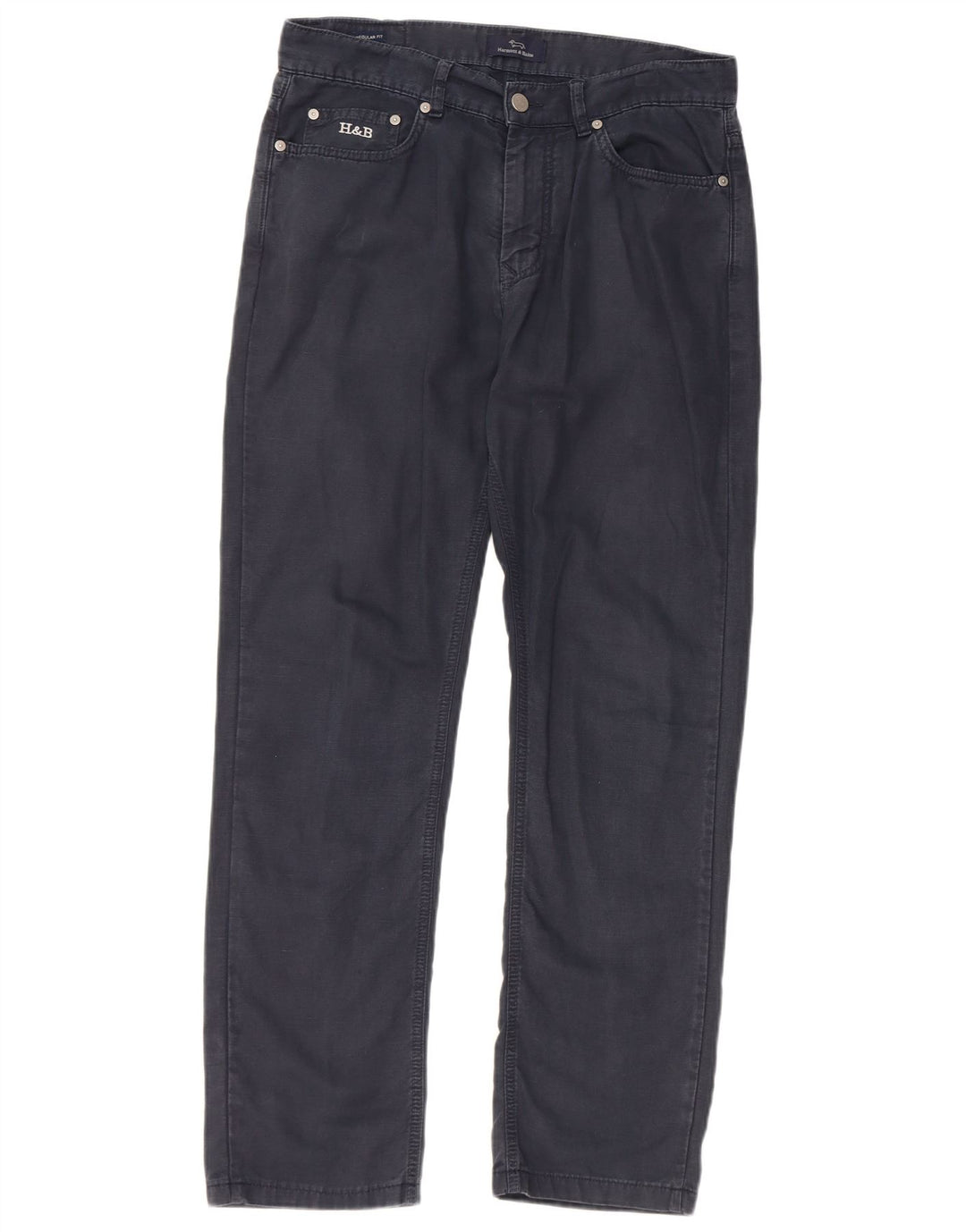 HARMONT & BLAINE Pantalon décontracté pour homme IT 48 Medium W32 L30 Bleu marine