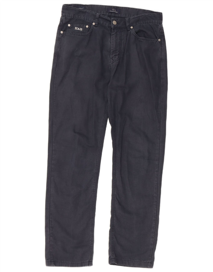 HARMONT & BLAINE Pantalon décontracté pour homme IT 48 Medium W32 L30 Bleu marine