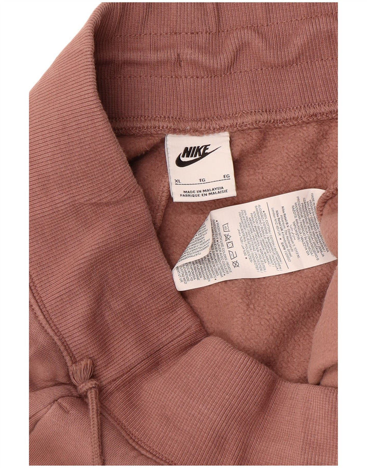 NIKE Pantalon de survêtement large pour femme UK 18 XL Coton rose