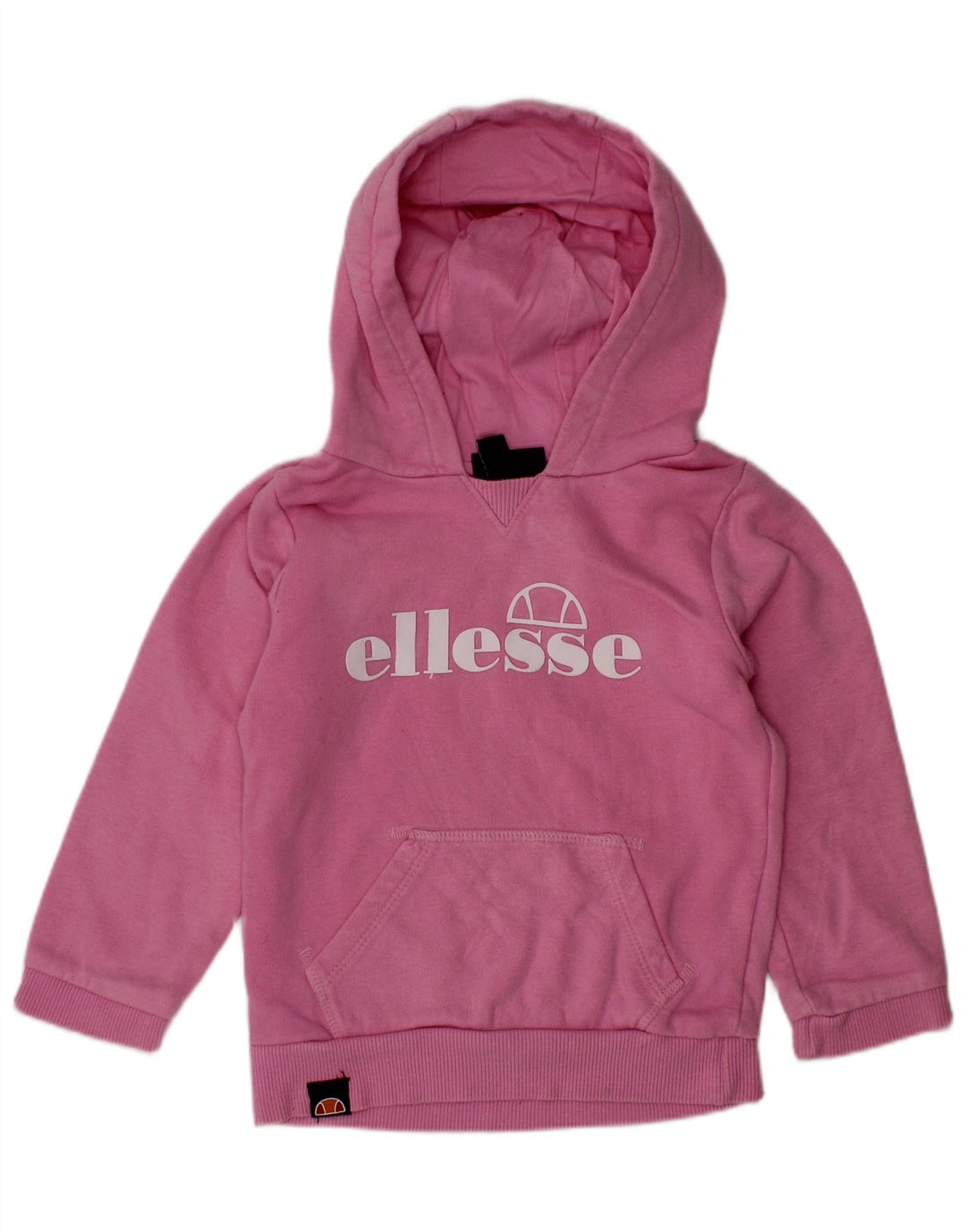 ELLESSE Pull à capuche graphique pour bébé fille 18-24 mois en coton rose