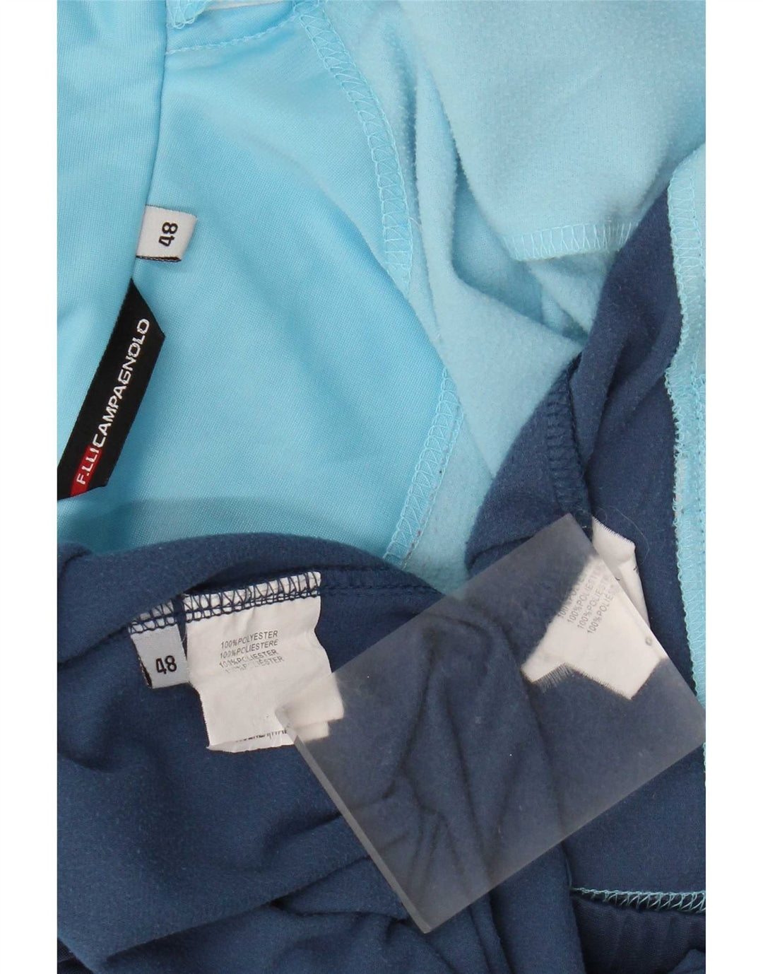 F.LLI Campagnolo Survêtement Complet Femme IT 48 XL Bleu Colorblock Polyester