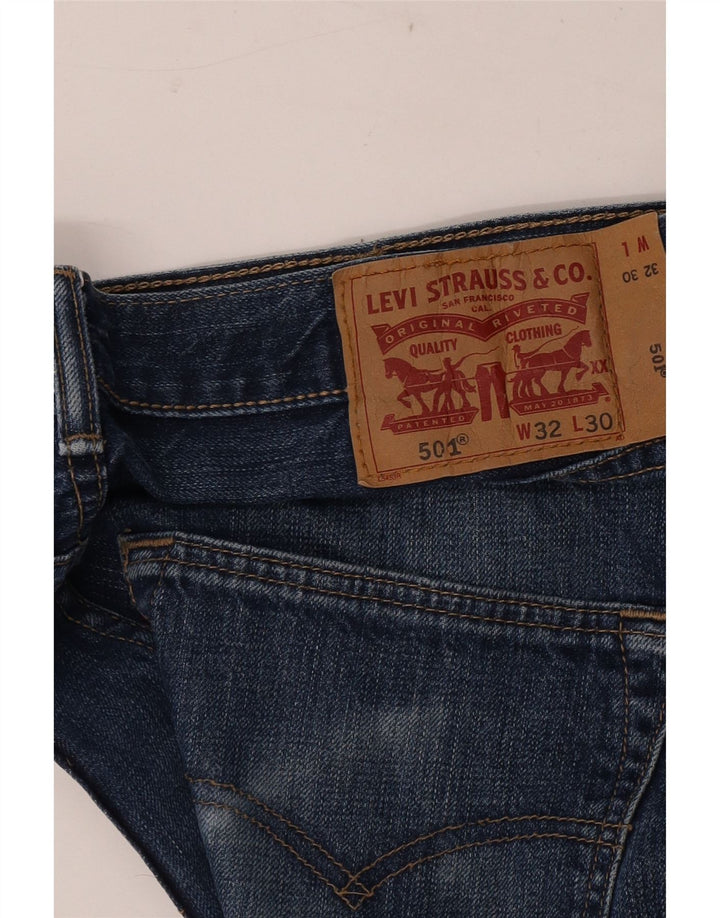Levi's Jean Droit 501 Homme Bleu W32 L30