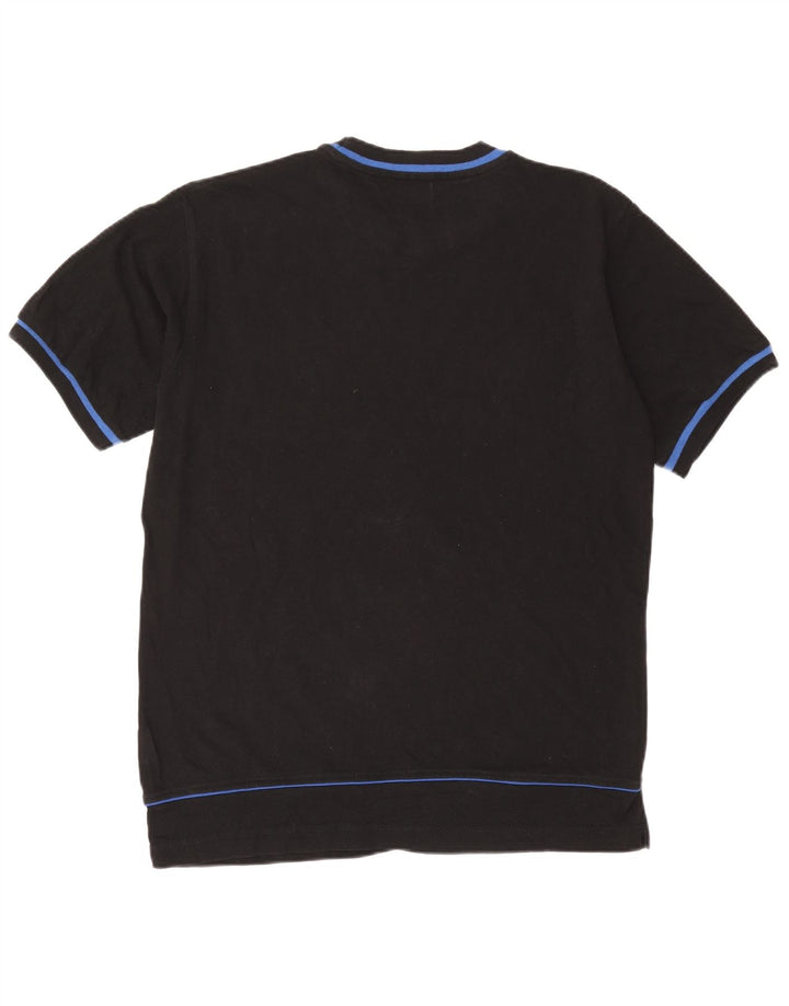 Kappa T-Shirt Homme Haut Large Noir Coton
