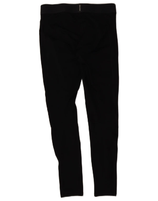 Nike Legging graphique Dri Fit pour femme UK 12 Noir moyen Polyester