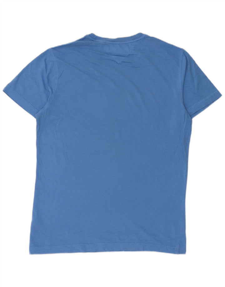 Tommy Hilfiger T-Shirt Homme Bleu Moyen Coton