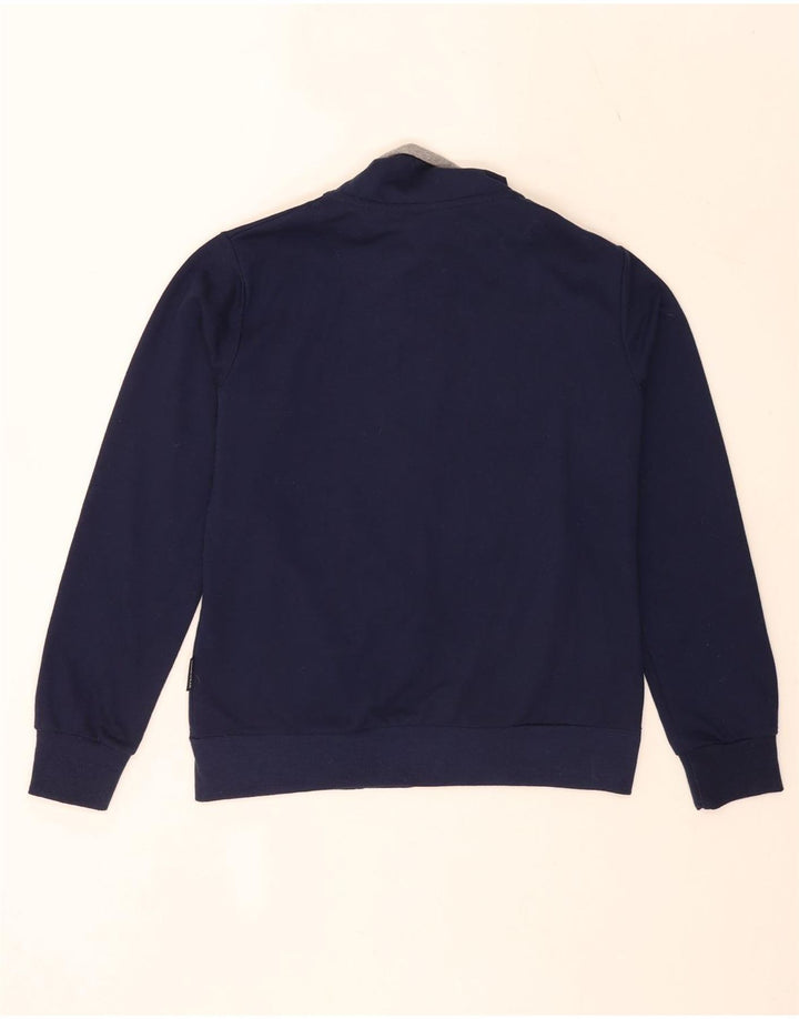 Diadora Veste de survêtement pour femme UK 14 Bleu marine moyen Colourblock