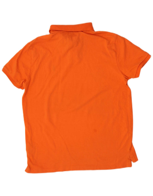 Polo Ralph Lauren Chemise Slim Fit personnalisée pour garçon 15-16 ans Grand Orange