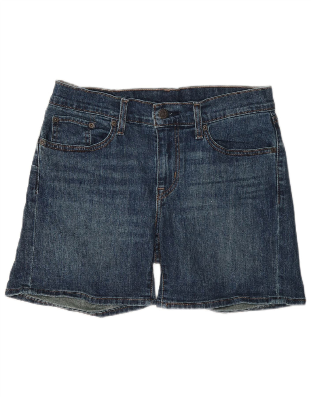 Levi's Short en Jean Femme W28 Bleu Moyen Coton