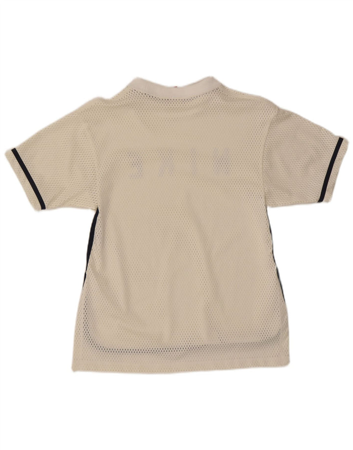 Nike T-shirt graphique pour hommes, petit, blanc, polyester, sport
