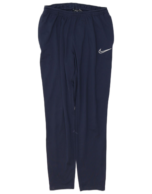 NIKE Pantalon de survêtement Dri Fit pour hommes, grand, bleu marine, colour block