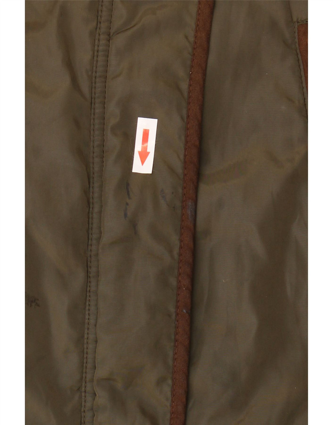 Zara Veste matelassée militaire pour femme UK 16 Large Kaki