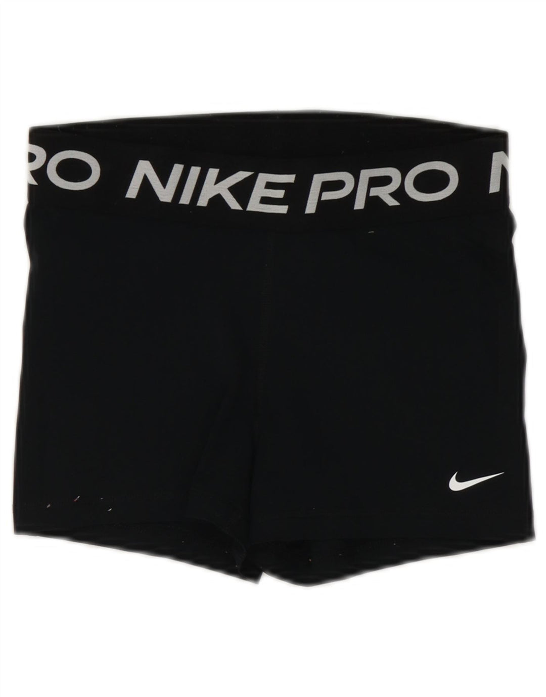 Nike Short de sport Dri Fit Graphic pour femme UK 12 Noir moyen Polyester