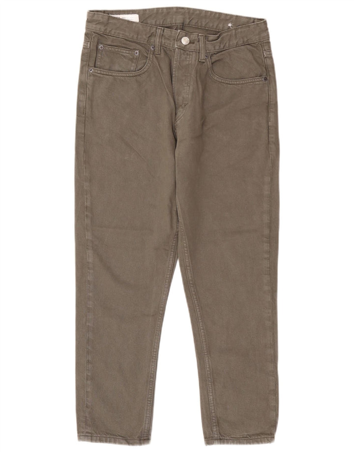 Zara Jean court pour homme EU 40 Medium W31 L26 Gris