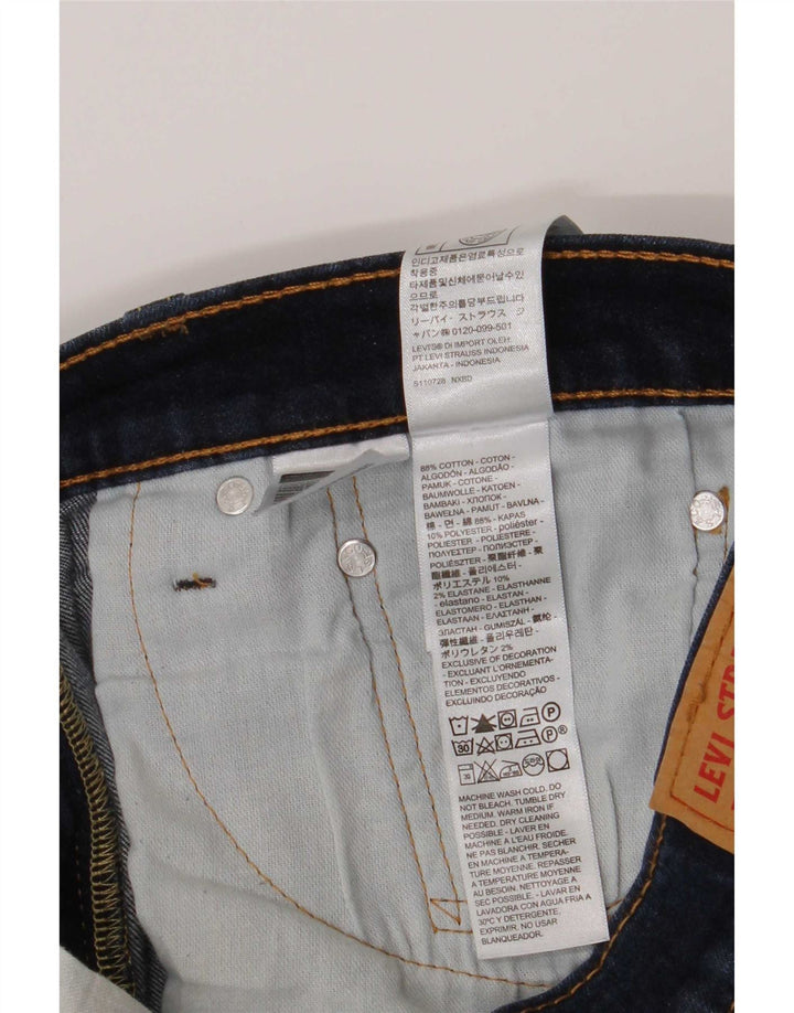 Levi's Jean Slim 511 Homme W33 L30 Bleu Marine Coton