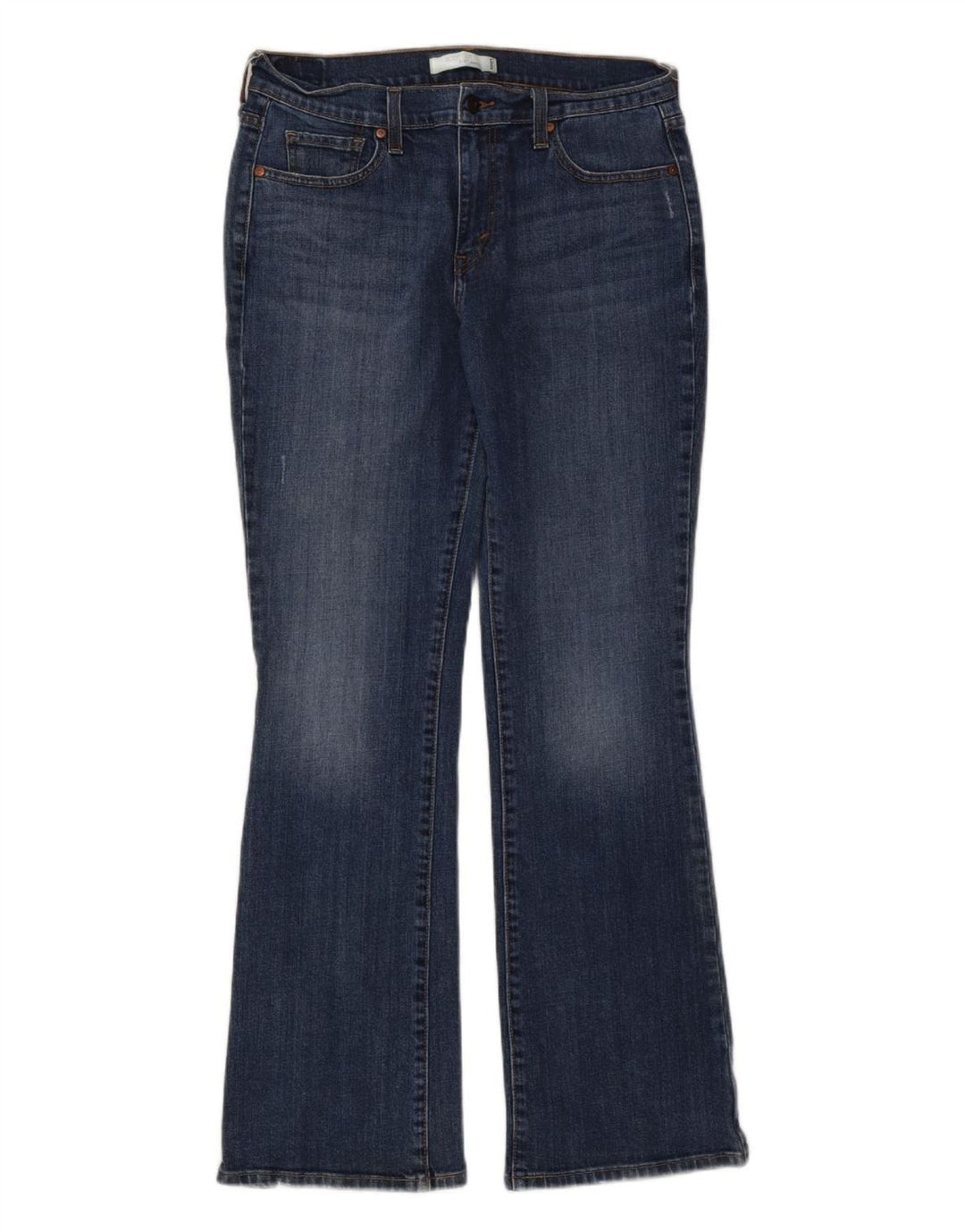 LEVI'S Jean bootcut 515 pour femme US 10 Large W32 L31 Bleu Coton