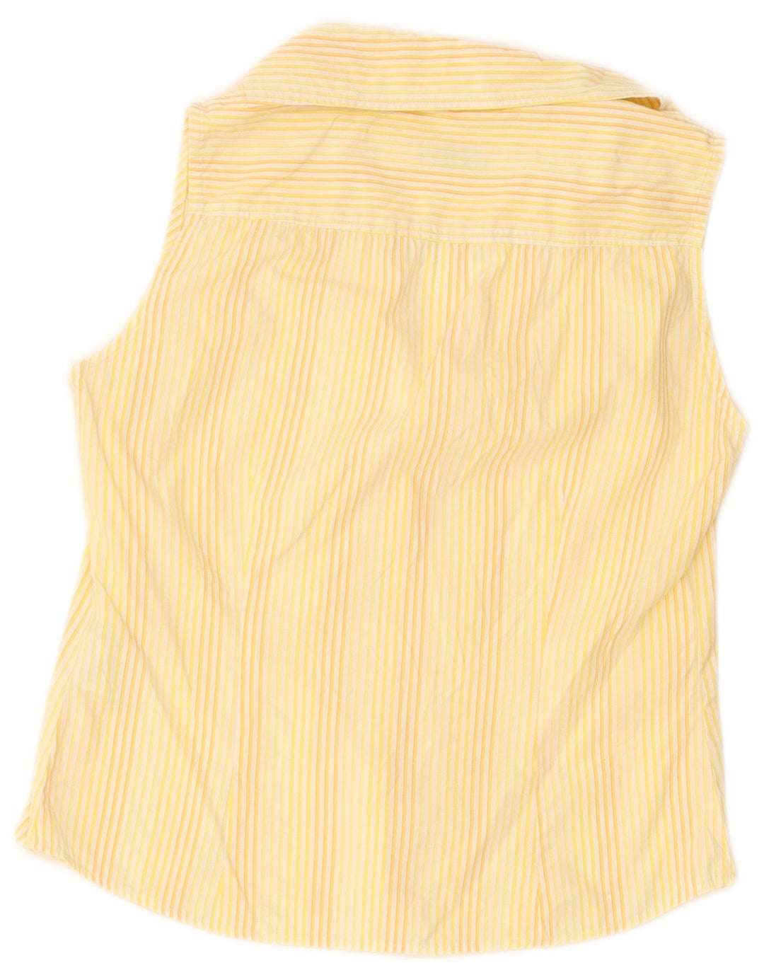 Henry Cottons Chemise Sans Manches Femme IT 42 Rayé Jaune Moyen