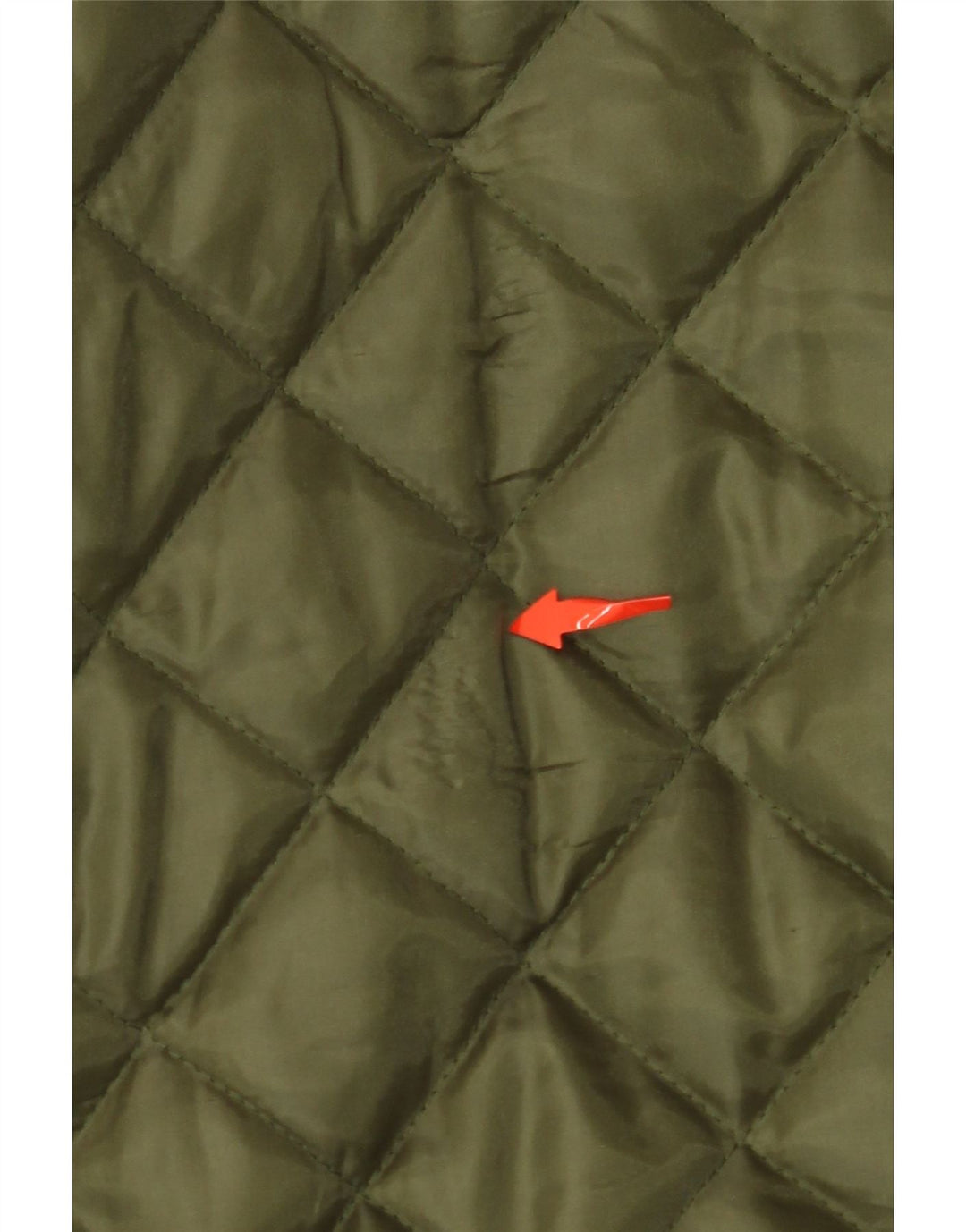 VINTAGE Veste matelassée homme UK 42 XL Kaki Polyester