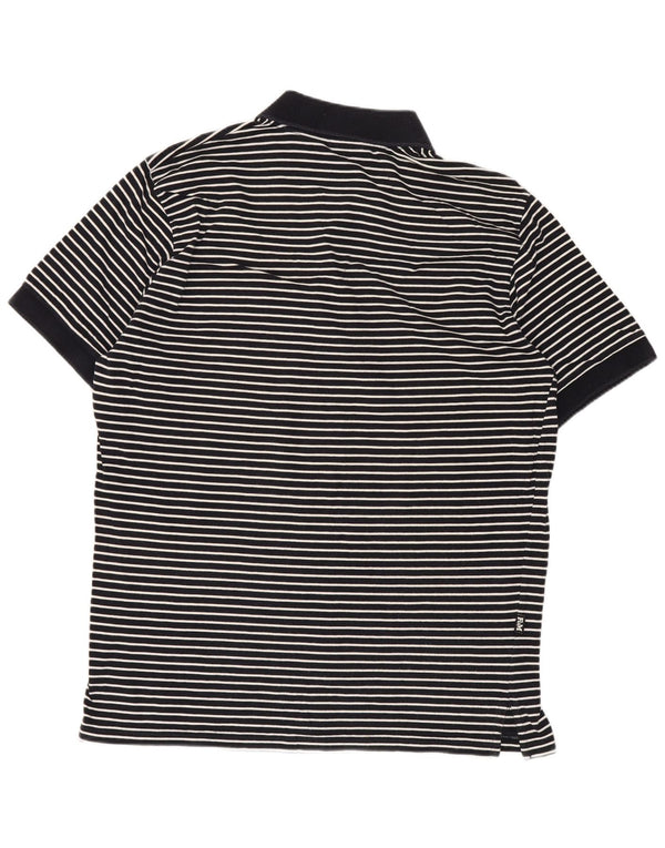 Franklin & Marshall Polo Homme Bleu Marine Rayé Moyen