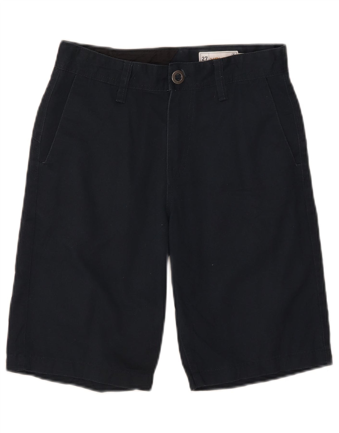 VOLCOM Short Chino Garçon 13-14 ans W27 Bleu Marine