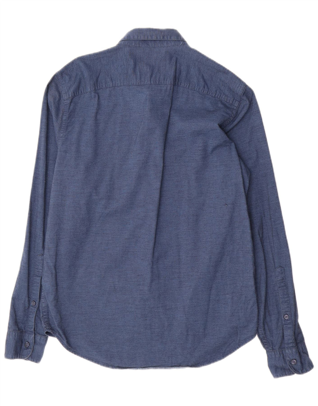 Hollister Chemise Slim Fit Homme Bleu Marine Moyen Coton