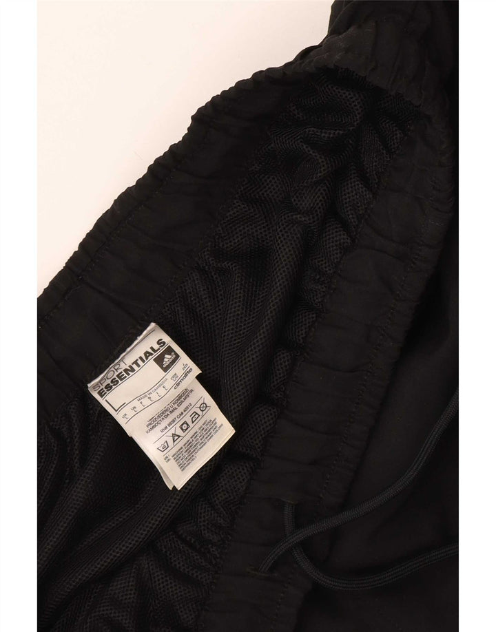 Adidas Short de sport Climalite pour homme, grand, noir, polyester