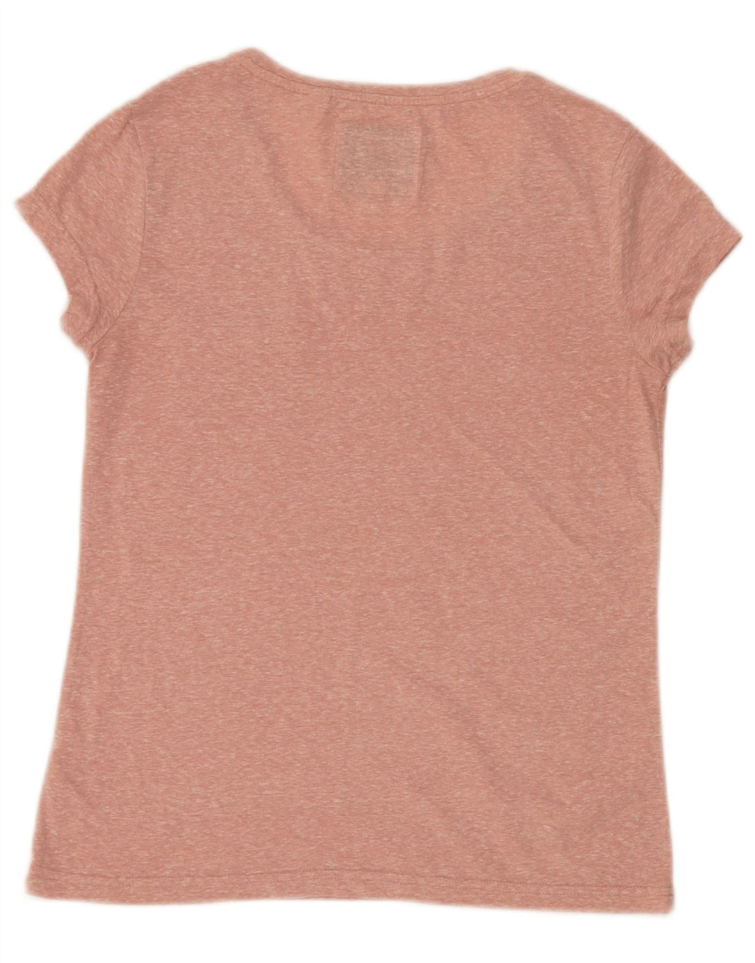 JACK WILLS T-Shirt Femme Top UK 6 XS Rose Moucheté Polyester