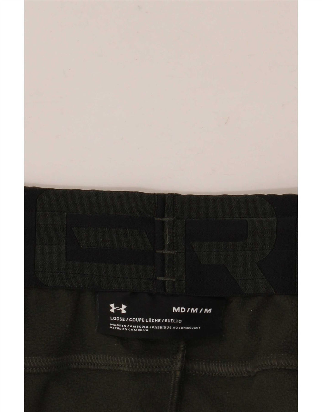 Under Armour Pantalon de Survêtement Joggers Homme Kaki Moyen Colourblock