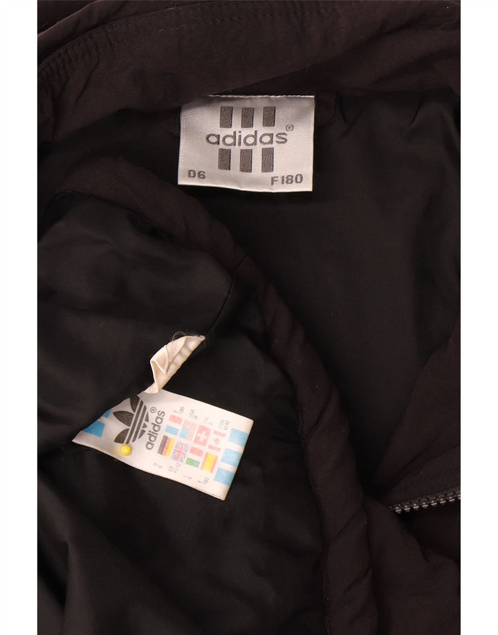 Adidas Veste coupe-vent graphique pour homme UK 40/42 Noir moyen Colourblock