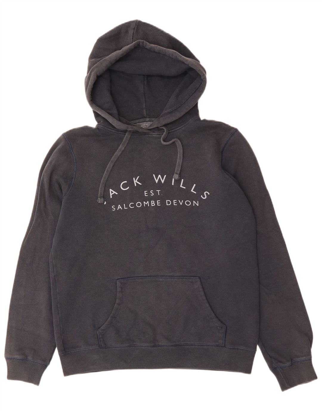 Jack Wills Pull à capuche surdimensionné pour femme UK 10 Petit Bleu marine