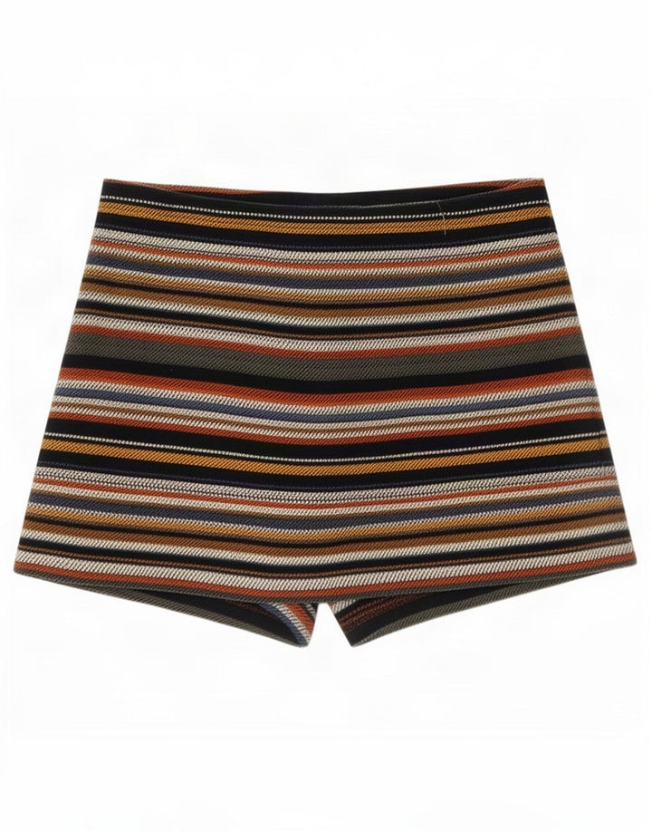 Jupe-short Trafaluc Large Rayée Multicolore | Zara Femme