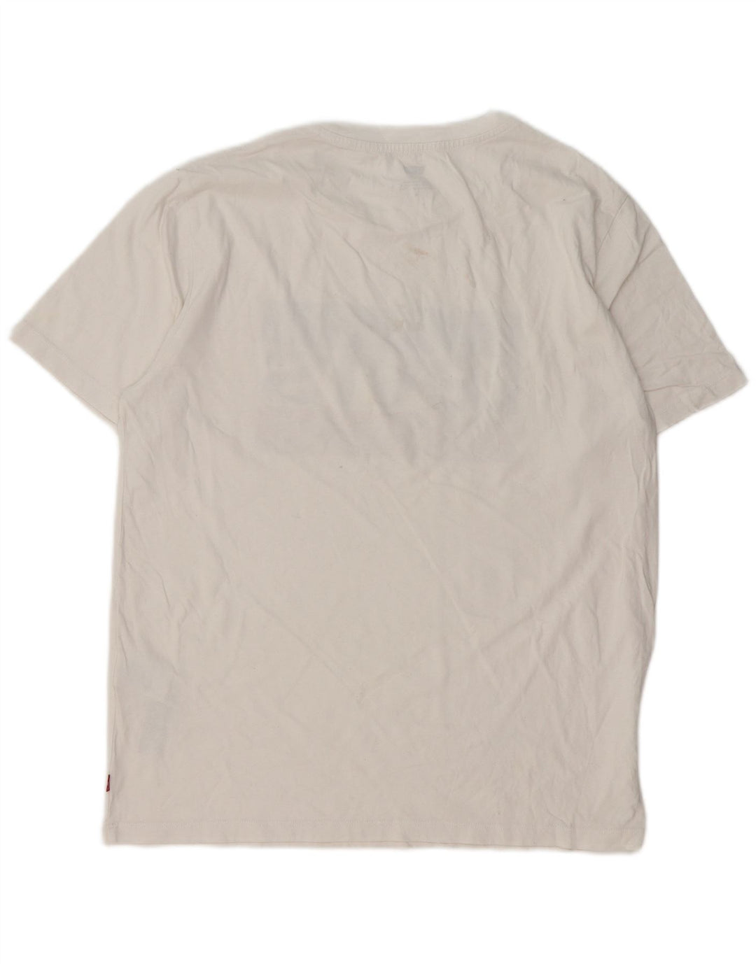 Levi's Tee-Shirt Graphique Homme Blanc Moyen Coton