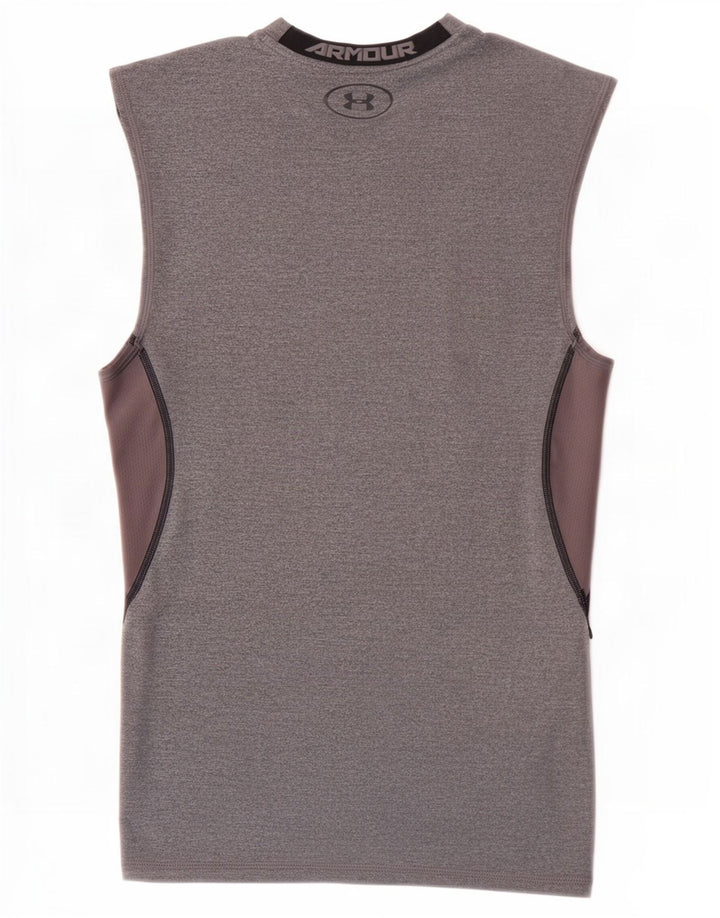 Under Armour Débardeur Heat Gear Homme Gris Moyen Colourblock