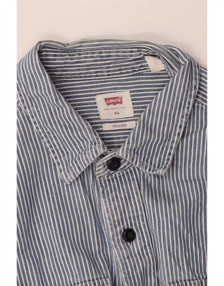 Levi's Chemise Relaxed Fit XS Homme Bleu Rayure