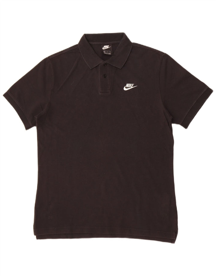 Polo Nike Homme Coton Noir Moyen