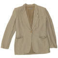 Emporio Armani Veste Blazer 1 Bouton Femme IT 42 Vert Moyen