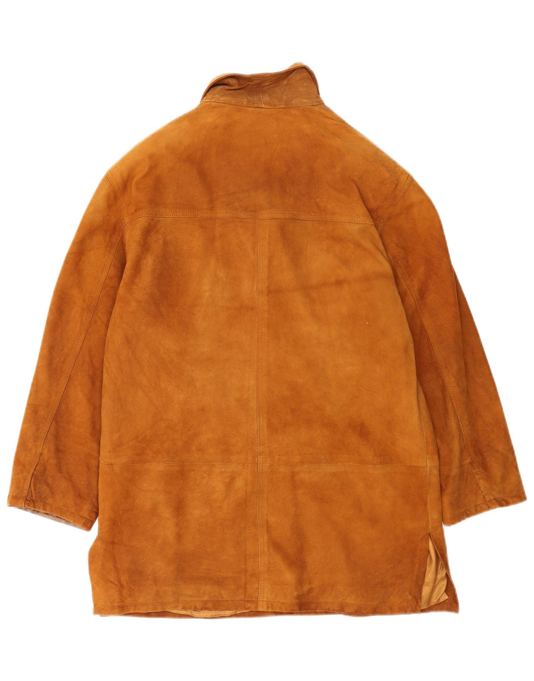 Veste en daim femme vintage IT 42 Cuir marron moyen