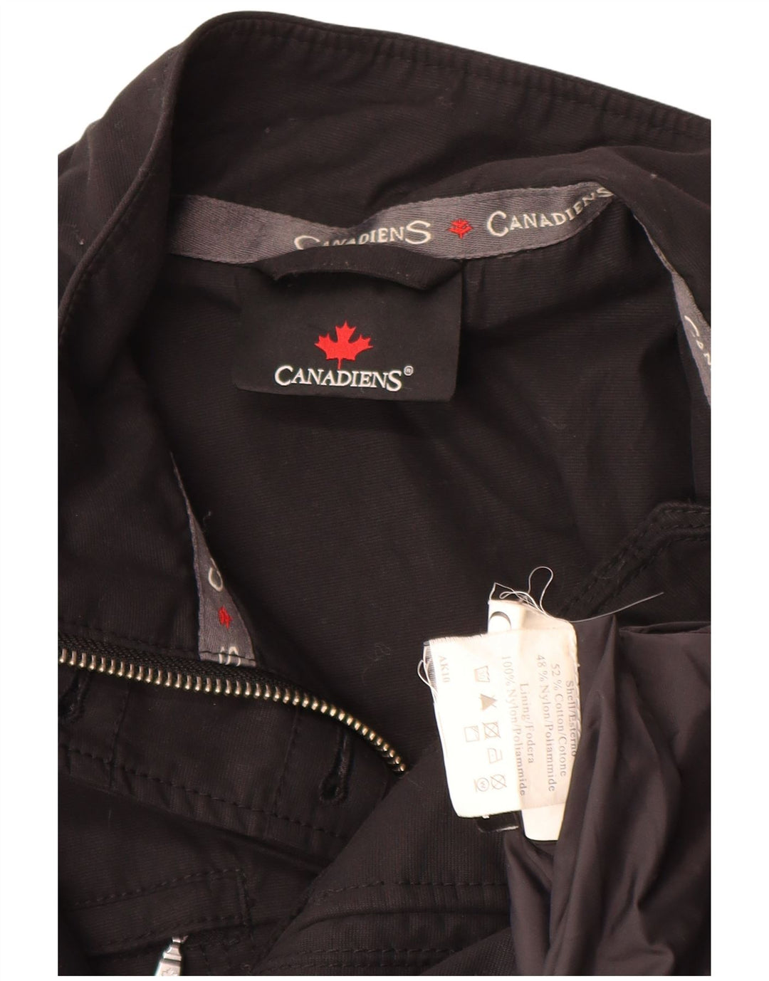 Veste utilitaire femme Canadiens IT 42 coton noir moyen