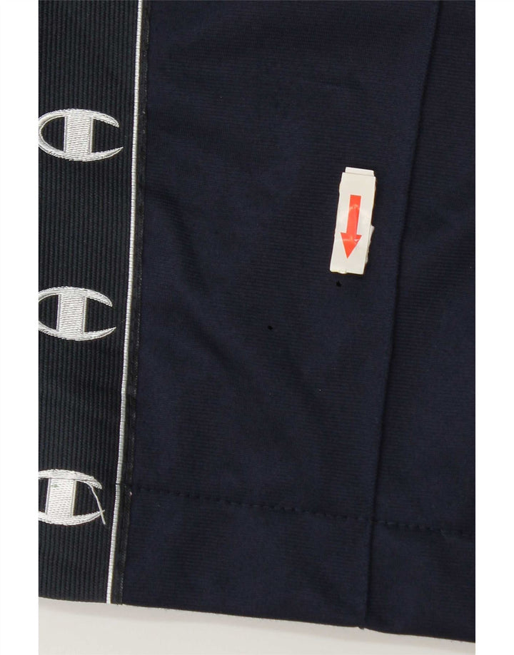 Champion Pantalon de Survêtement Graphique Homme Large Bleu Marine Polyester