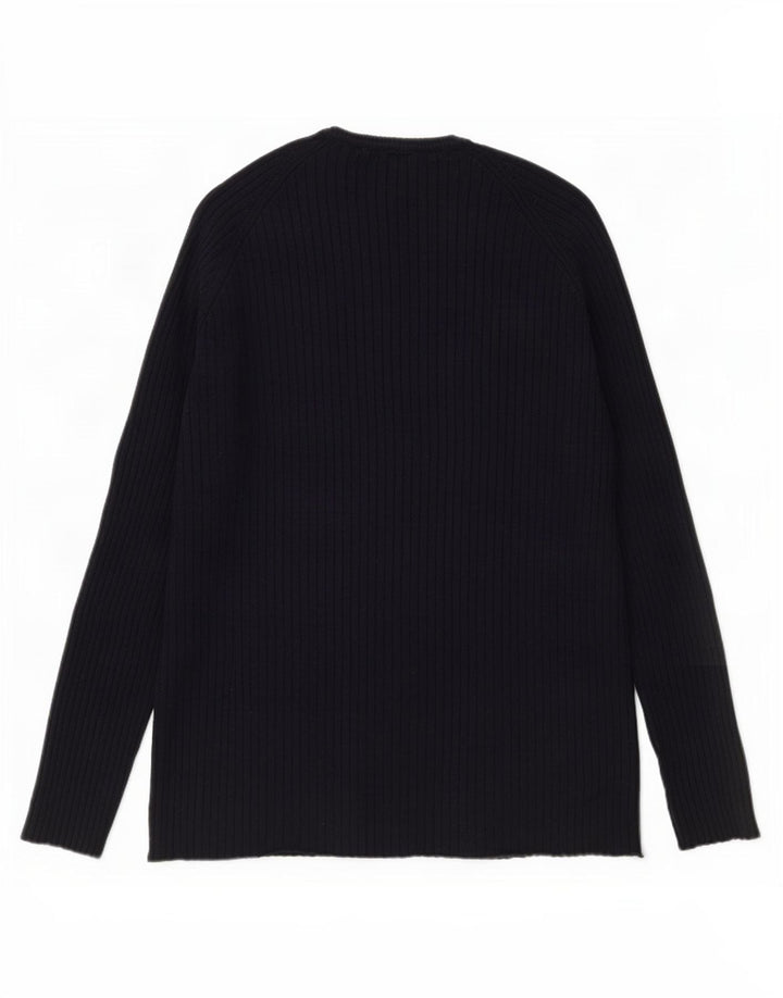Zara Homme Top Manches Longues XL Noir Viscose