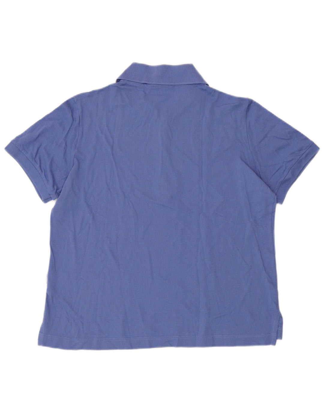 NAVIGARE Polo Femme IT 46 Large Bleu Coton