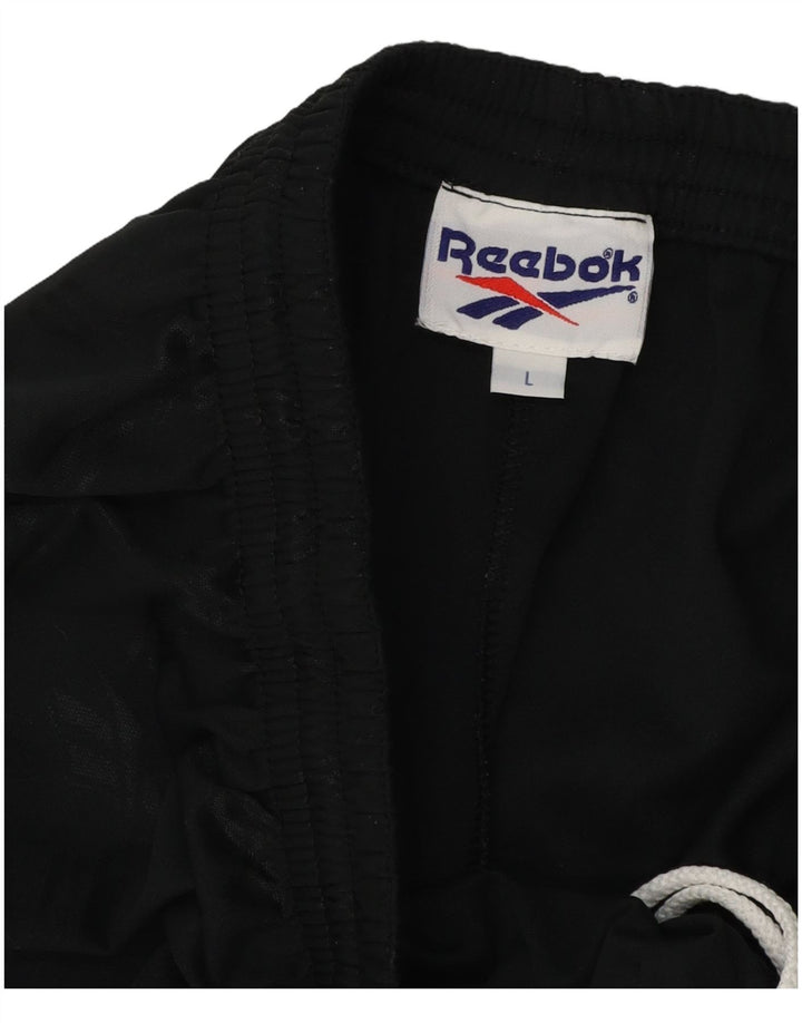 Reebok Short de sport homme grand noir polyester