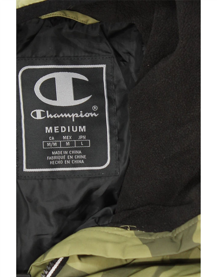 Champion Veste à capuche pour homme UK 38 Medium Kaki Camouflage