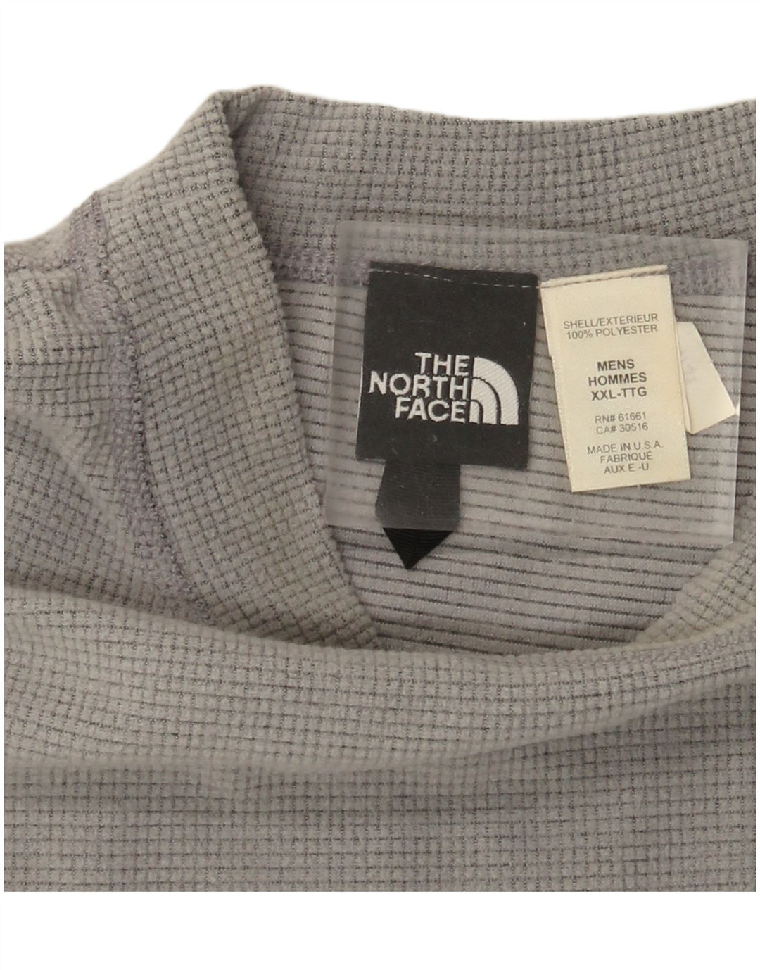 The North Face Haut à manches longues pour hommes 2XL Gris Polyester