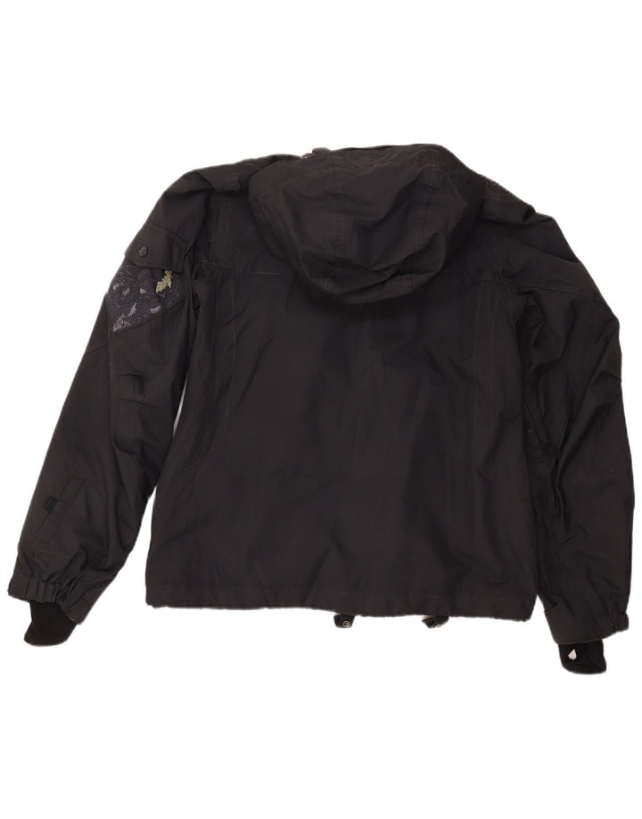 O'Neill Veste coupe-vent à capuche pour homme UK 40 Large Noir Polyester
