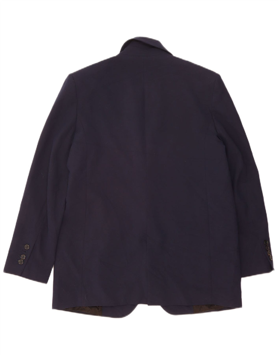 Zara Veste blazer surdimensionnée à 1 bouton pour femme UK 10 Small Bleu marine
