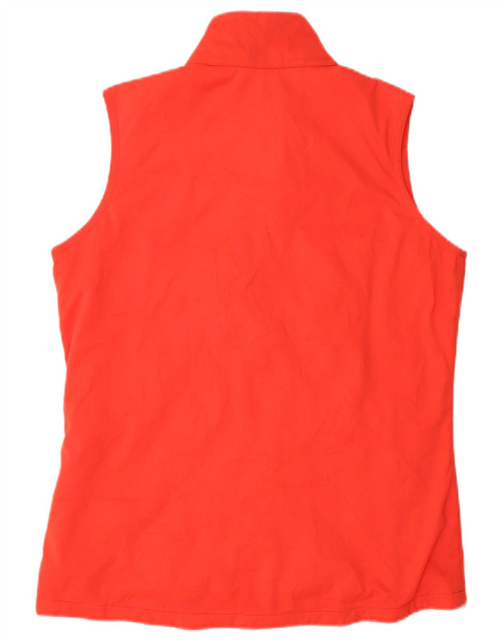 Nike Veste de survêtement sans manches pour femme UK 14 Rouge moyen Polyester