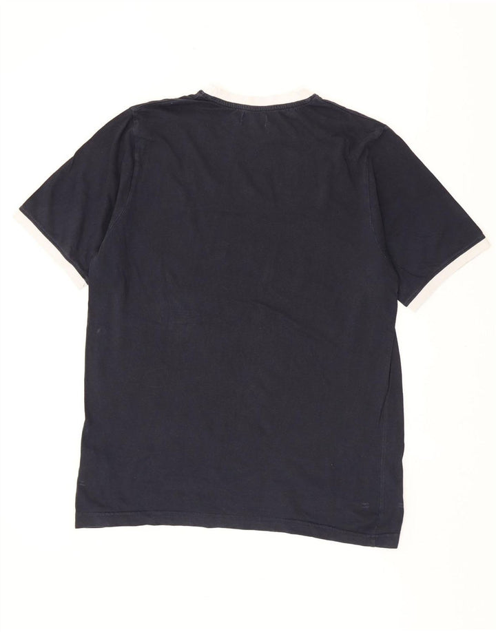 KAPPA T-Shirt Homme Top Large Bleu Marine Coton