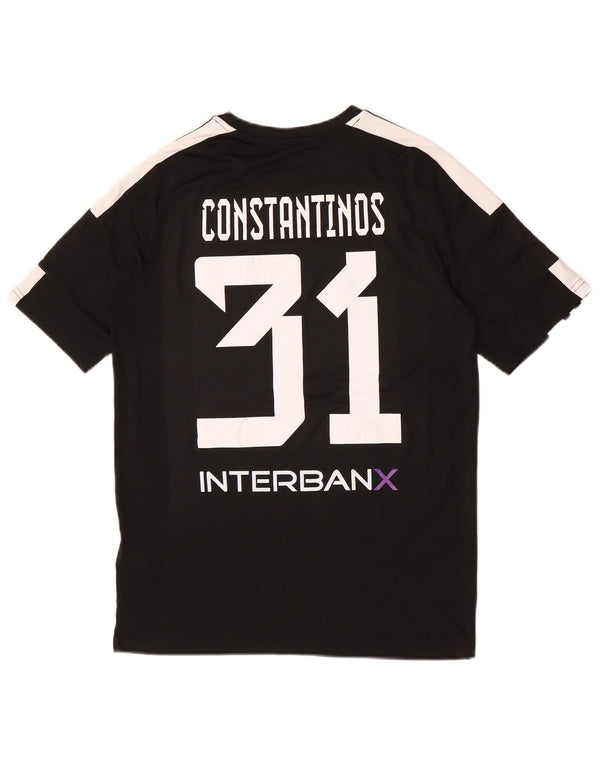 Adidas Garçons Aris Limassol FC. T-Shirt Graphique Top 15-16 ans Noir