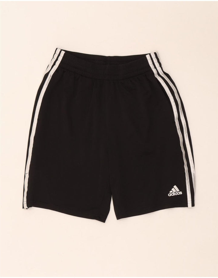 Adidas Short de Sport Garçon 12-13 Ans Grand Noir Polyester